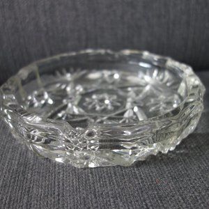 Vintage Fancy Glass Ash Tray